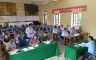 Bế mạc lớp bồi dưỡng kiến thức QP - AN đối tượng 4 xã cụm 2 năm 2023