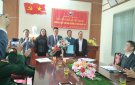 Ngày 20/12/2023. Tại xã Hội trường UBND Giao An: Đảng bộ xã Giao An tổ chức Lễ Công bố Quyết định thành lập Chi bộ BCH quân sự xã Giao An
