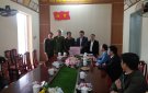 Ngày 18/01/2024 Giám đốc Công an tỉnh Thanh Hóa đến thăm chức Tết xuân Giáp Thìn 2024 tại UBND xã Giao An và Công an xã Giao An